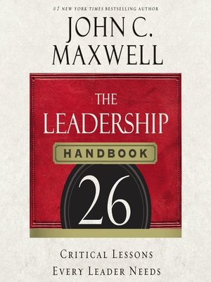 The Leadership Handbook - Audiobook